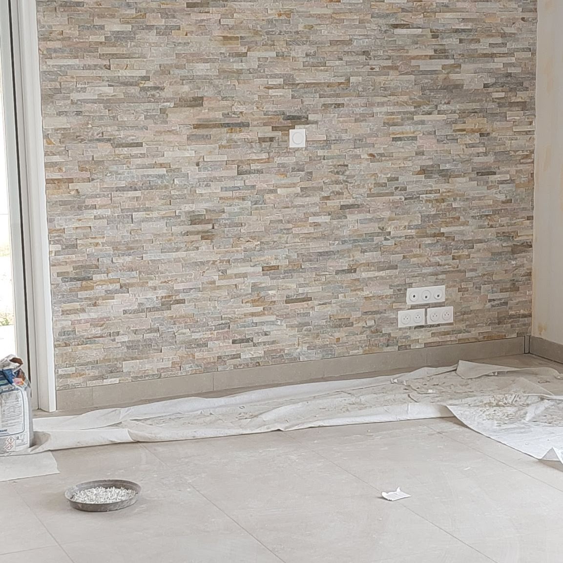 Parement pierre intérieur