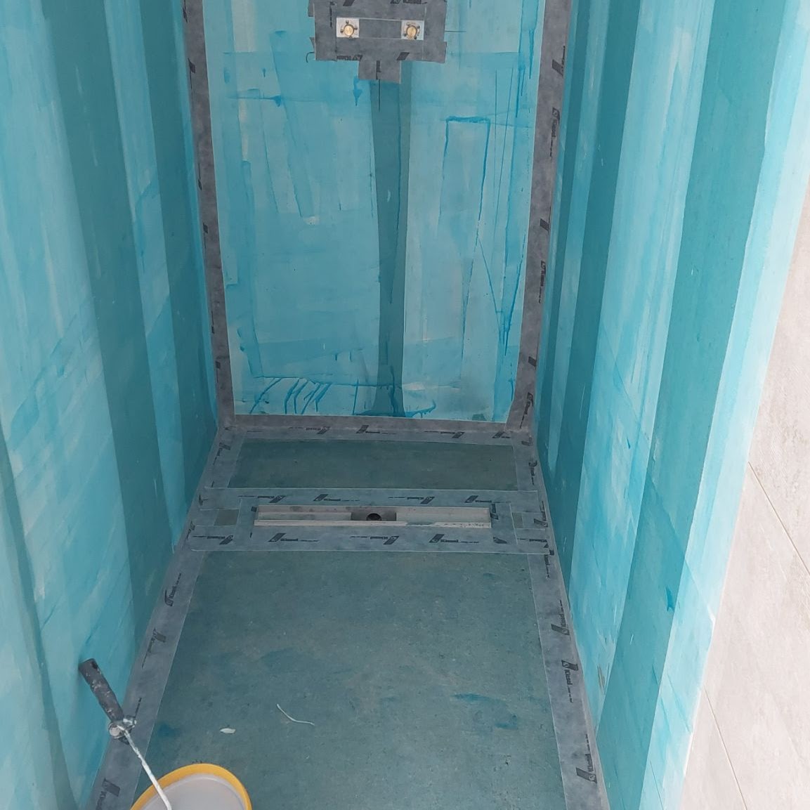 Étanchéité douche